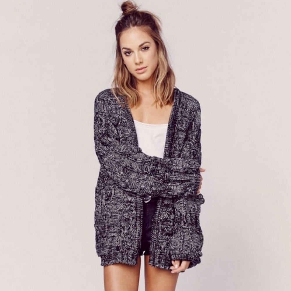 For Love & Lemons Knitz Chunky Oversized Sweater
